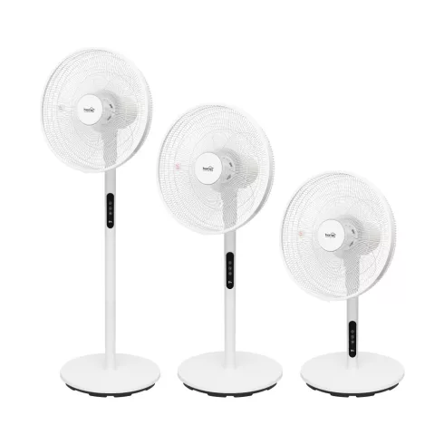 Álló ventilátor, 60W LED kijelzővel, 4 fokozat, 40 cm lapátátmérő, távirányítóval, HSO                SFT40R