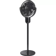   Állóventilátor, 25W, 40cm lapátátmérő, 8 fokozat, oszcillálás, fej dönthető, LED kijelző, fekete,HSO  SFT42R
