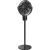 Állóventilátor, 25W, 40cm lapátátmérő, 8 fokozat, oszcillálás, fej dönthető, LED kijelző, fekete,HSO  SFT42R