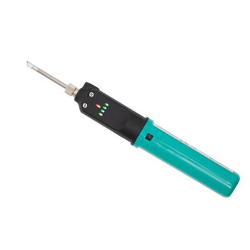Proskit vezeték nélküli forrasztópáka akkus, 12W, gyors felfűtés, lámpa, állvány, USB-C kábel         SI-B165