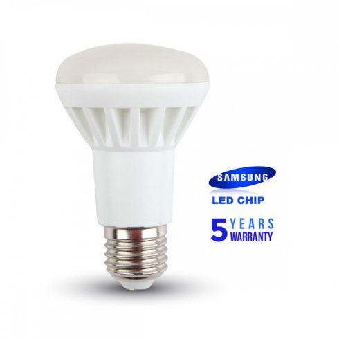 LED fényforrás spot R63 E27 8W 570lm 4000K semlegesfehér 230V 120-fok sugárzási szög                  SLEDR63278S