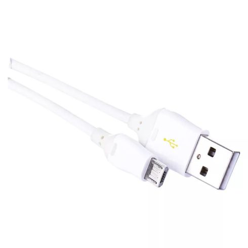 USB 2.0 kábel A dugó-mikro B dugó 1m fehér QUICK                                                      SM7004W