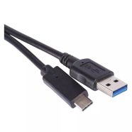   USB kábel 3.0 A dugó-3.1 C dugó 1m fekete                                                             SM7021BL