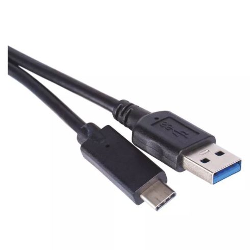 USB kábel 3.0 A dugó-3.1 C dugó 1m fekete                                                             SM7021BL