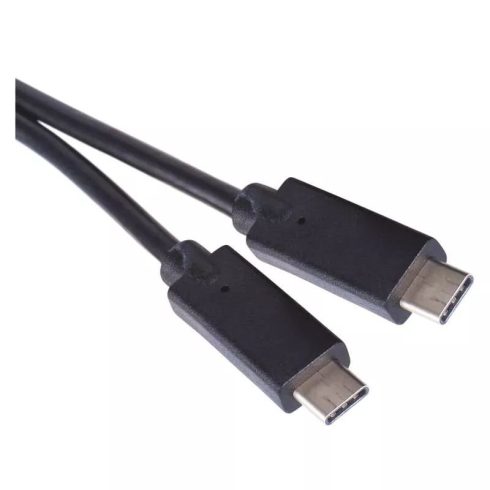 USB 3.1 kábel C dugó-C dugó 1m fekete                                                                 SM7022BL