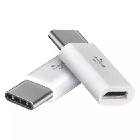 USB 2.0 adapter mikro B aljzat-C dugó, 2db                                                            SM7023