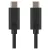 Töltő- és adatkábel 2.0 USB-C/USB-C, 2 m, fekete                                                      SM7029BL