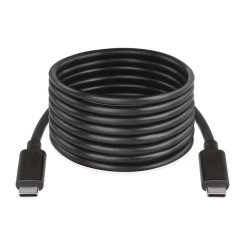 Töltő- és adatkábel 2.0 USB-C/USB-C, 2 m, fekete                                                      SM7029BL