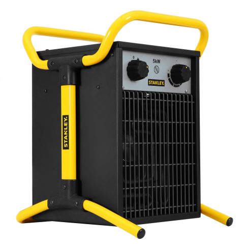 Stanley ipari fűtőtest- max. 5000 W fűtési teljesítmény- 2 fűtési fokozat: 2500 W / 5000 W- mechanik  ST-05-400-E