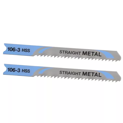 HSS Dekopírfűrész fém HSS, vast. 2,5-6 mm, fogosztás 2,0 mm, hossz 70-48 mm                           STA22002-XJ