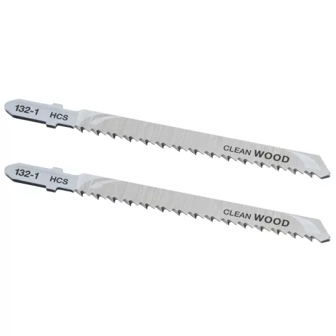 HCS Dekopírfűrész fa HCS, lefelé álló fogakkal, vast. < 40 mm, fogosztás 2,5 mm, hossz 100-72,5 mm    STA23072-XJ