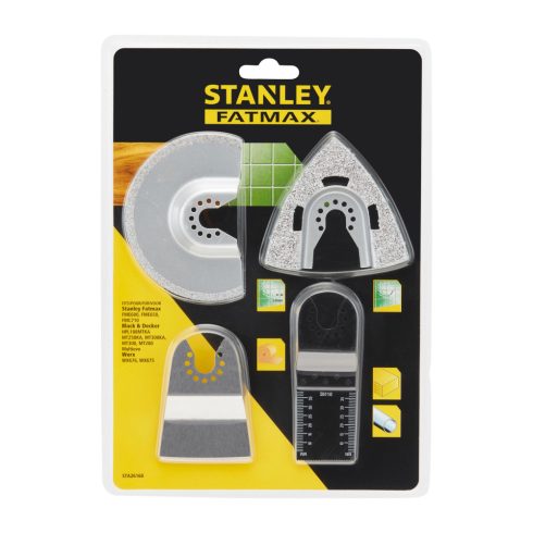 STANLEY FATMAX Multifunkciós oszcillálógéphez 4 darabos készlet                                       STA26160-XJ