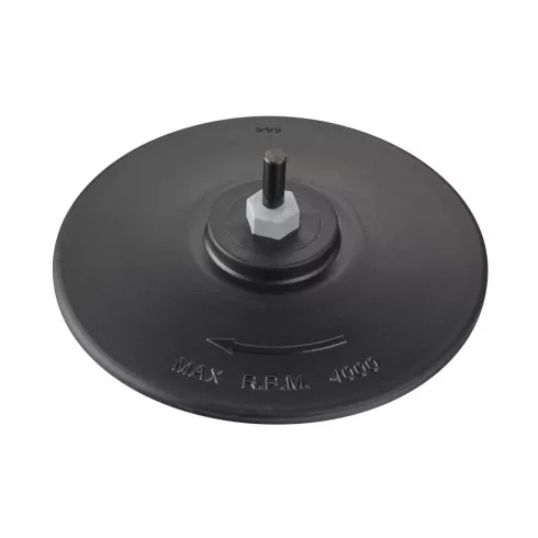 Tépőzáras felfogótányér átmérő 125 mm , rugalmas befogó                                               STA32021-XJ