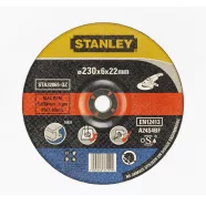   Süllyesztett fém csiszolókorong 230 x 22 mm, vast. 6 mm                                               STA32065-QZ