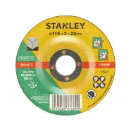   Süllyesztett vágókorong domború átmérő 115 x 22 mm, vast. 3,2 mm                                      STA32075-QZ