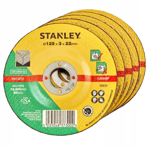 Süllyesztett vágókorong domború átmérő 125 x 22 mm, vast. 3,2 mm                                      STA32080-QZ