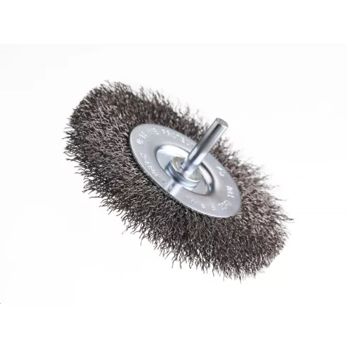 Forgókefe fúróhoz átmérő 100 mm x 12 mm, rögzítőtengely átmérő 6 mm                                   STA36010-XJ