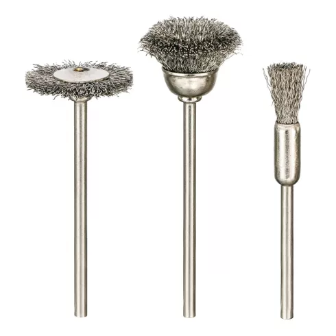 Forgókefe fúróhoz kör alakú átmérő 22 mm, csésze alakú átmérő 15 mm, vég átmérő 5 mm, rögzítőtengely  STA36090-XJ