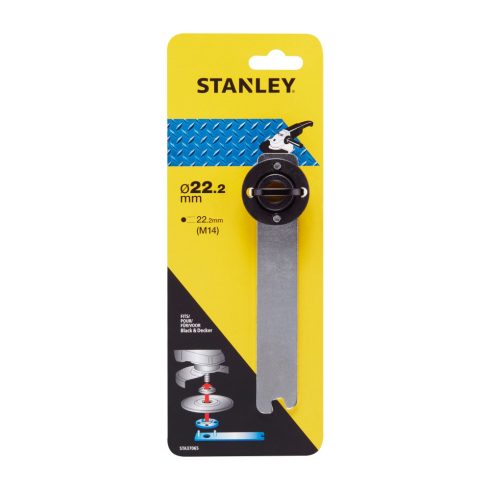 STANLEY Felfogógyűrű és kulcs kis sarokcsiszoló felfogó tányérhoz                                     STA37065-XJ