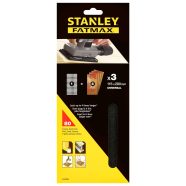   STANLEY FATMAX 1/2 méretű csiszolóháló 80g (3 db)                                                     STA39002-XJ