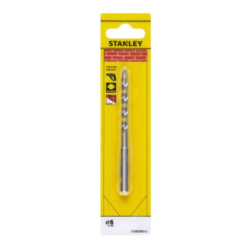 STANLEY SDS QUICK kőzetfúró, átmérő 6 x 100/50 mm                                                     STA50260-XJ