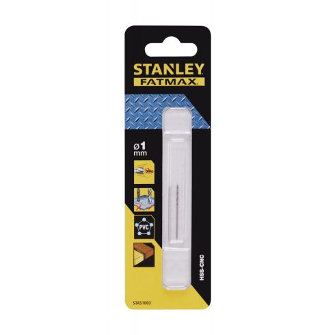 STANLEY FATMAX HSS-CNC fémfúró átmérő 1,0 x 34/12 mm                                                  STA51003-QZ