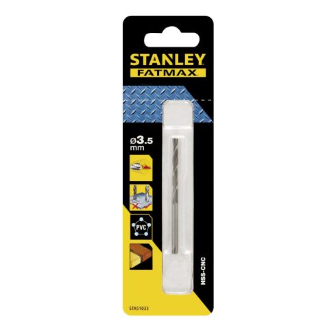 STANLEY FATMAX HSS-CNC fémfúró átmérő 3,5 x 70/39 mm                                                  STA51033-QZ