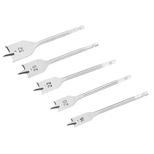STANLEY Lapos fafúró készlet, 152 mm, 5 darabos                                                       STA52275-XJ