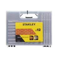   SDS-PLUS Kőzetfúró 3 x átmérő 6 mm, 3 x átmérő 8 mm, 3 x átmérő 10 mm, 2 x átmérő 12 mm, 1 x átmérő   STA56119-QZ