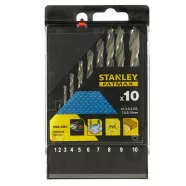   STANLEY FATMAX Fémfúró készlet, HSS-CNC, 10 darabos, kazettában                                       STA56123-XJ