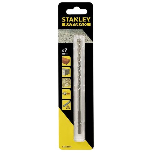 STANLEY FATMAX Kőzetfúró, átmérő 7 x 150/80 mm                                                        STA58604-QZ