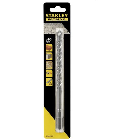 STANLEY FATMAX Kőzetfúró, átmérő 16 x 200/130 mm                                                      STA58709-QZ