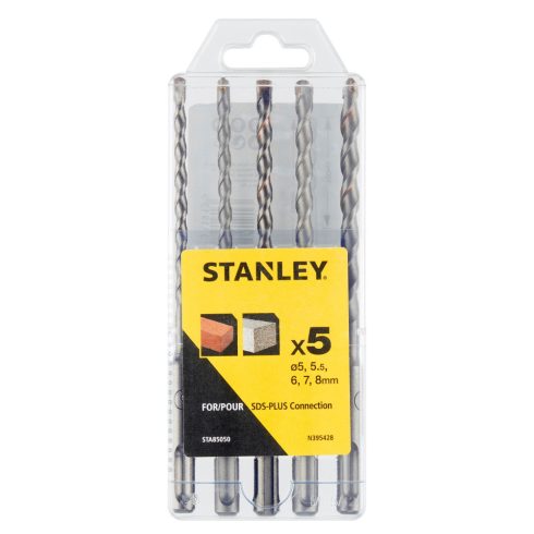 STANLEY SDS-PLUS Kőzetfúró készlet, 4 darabos                                                         STA85050-XJ