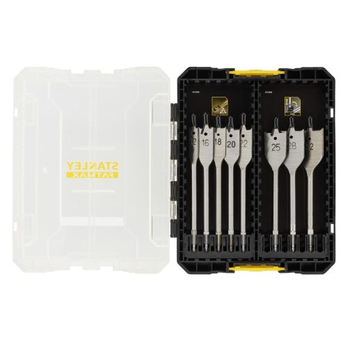 SFM 8-részes lapos Fafúrószár készlet                                                                 STA88556-XJ