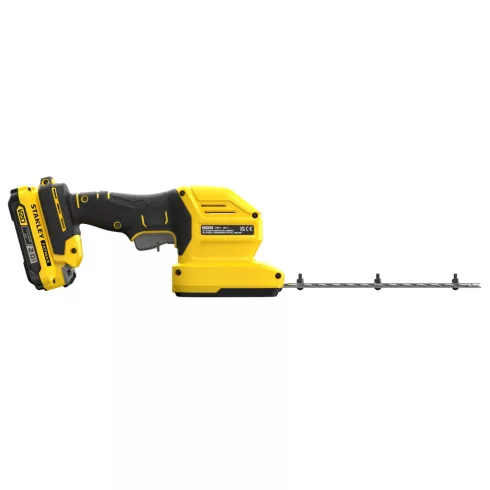 STANLEY FATMAX V20 2in1 sövény-és fűnyíró olló,2Ah akkuval,töltővel,20cm hossz(söv.),10cm hossz(fű)   STCSS20D1-QW