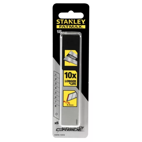 STANLEY 18mm karbid penge 5db                                                                         STHT0-11818