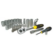   STANLEY 30 részes 1/2' dugókulcs készlet  10-24 mm sfk                                                STHT0-73929