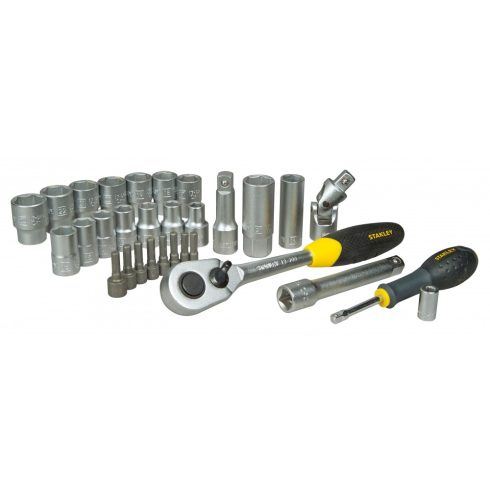 STANLEY 30 részes 1/2' dugókulcs készlet  10-24 mm sfk                                                STHT0-73929