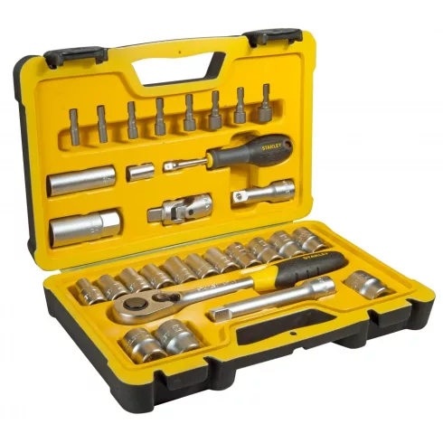 STANLEY 30 részes 1/2' dugókulcs készlet  10-24 mm sfk                                                STHT0-73929