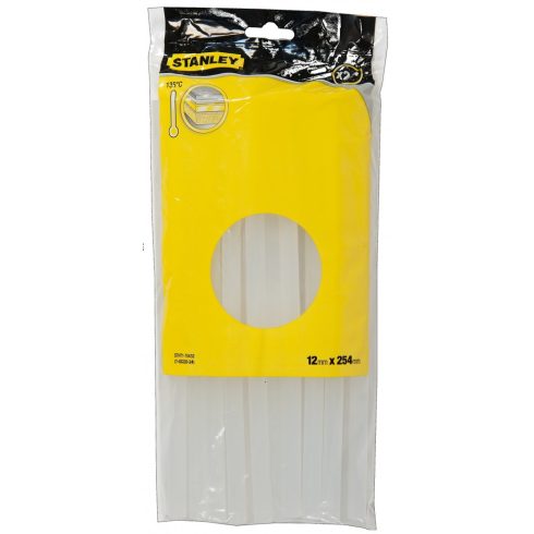 STANLEY Ragasztópatron átlátszó 11×250mm 24db vezeték, kábel                                          STHT1-70432