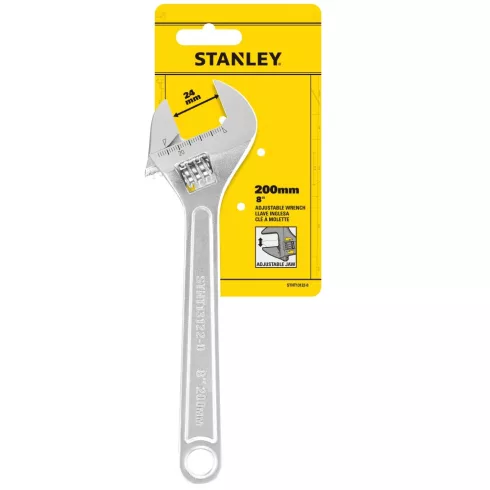 STANLEY Állítható villáskulcs 200mm                                                                   STHT13122-0