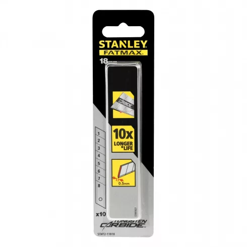 STANLEY 18mm karbid penge 10db                                                                        STHT2-11818