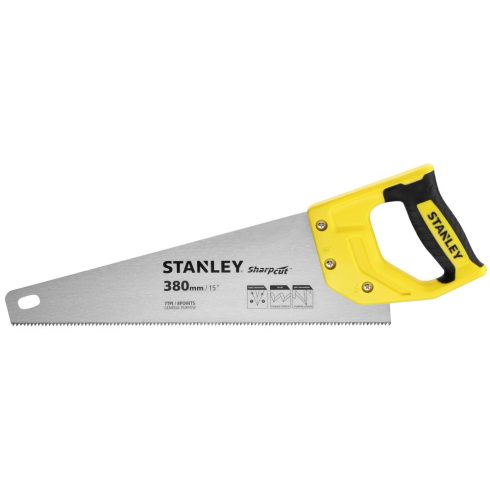 STANLEY 2. generációs sharpcut fűrész 7 tpi, 380 mm                                                   STHT20366-1