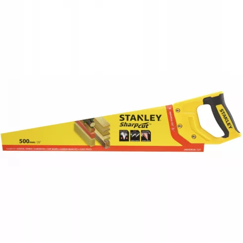 STANLEY 2. generációs sharpcut fűrész 7 tpi, 500 mm                                                   STHT20367-1