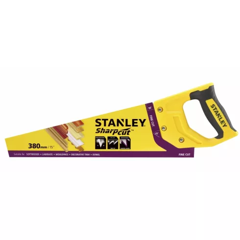 STANLEY 2. generációs sharpcut fűrész 11 tpi, 380 mm                                                  STHT20369-1