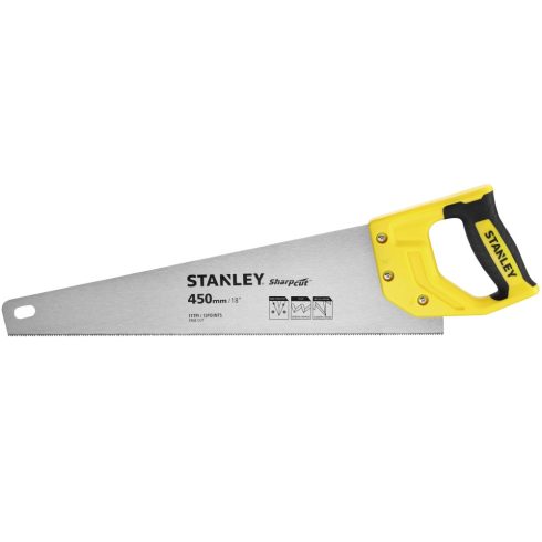 STANLEY 2. generációs sharpcut fűrész 11 tpi, 450 mm                                                  STHT20370-1