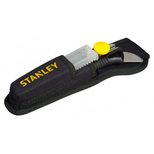 STANLEY 18mm tördelhető pengés kés, övre fűzhető tartóval                                             STHT7-10220