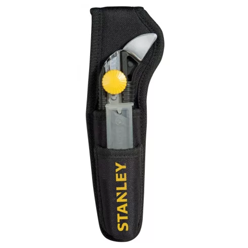 STANLEY 18mm tördelhető pengés kés, övre fűzhető tartóval                                             STHT7-10220