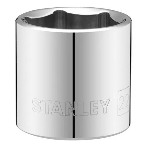 STANLEY 3/8' drive 6p dugókulcs 22 mm                                                                 STMT86317-0