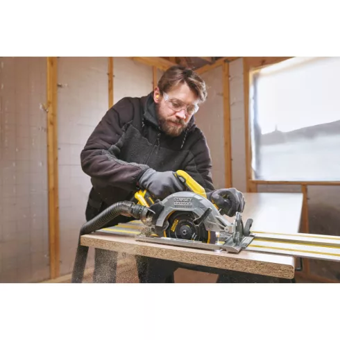 STANLEY FATMAX kétoldalas körfűrész vzetősín, 140cm, kétoldalas kialakítás (45-fok, 90-fok)           STST140-XJ
